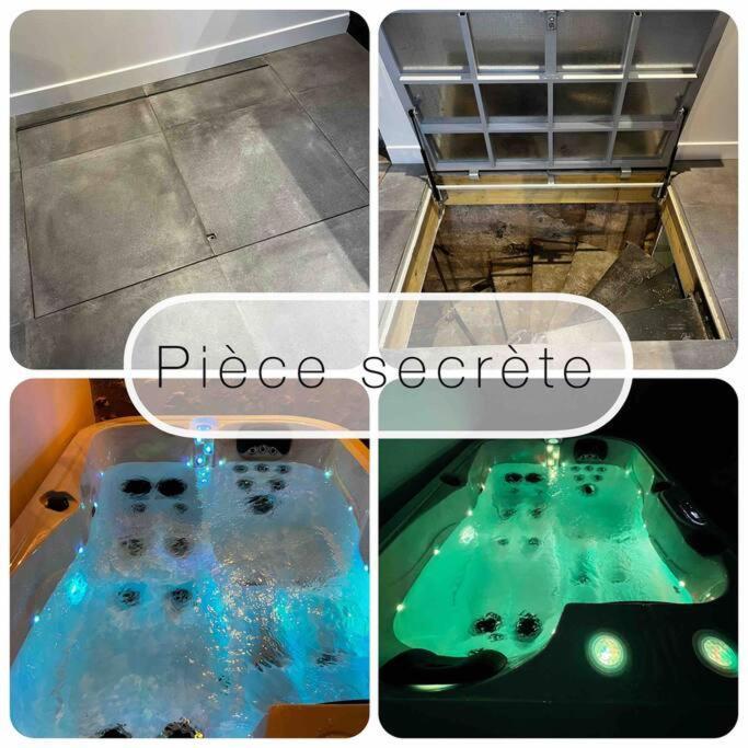 Maison Suspendue Avec Jacuzzi Privatif ปงต์-อ็อง-รัวย็องส์ ภายนอก รูปภาพ